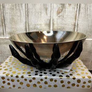 🕷️Skeleton Hand Brushed Bowl color silver